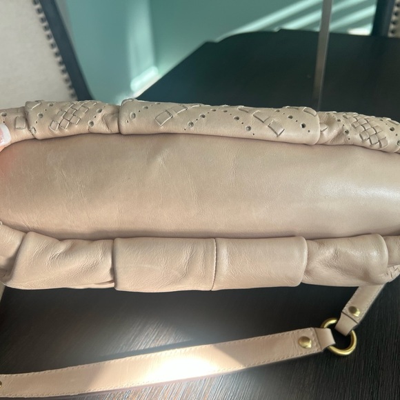 Coach Madison Criss Cross Leather Sophia Satchel Shoulder Bag - Picture 3 of 14